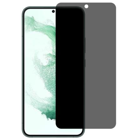 SKALO Samsung Galaxy S22 Plus Privacy Hærdet Glas Skærmbeskyttelse - Svart Black