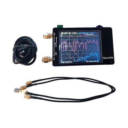 Nanovna Vna 2,8 tommers LCD Hf Vhf Uhf Uv Vektor Nettverksanalysator 50khz - 900mhz Antenneanalysator Buil