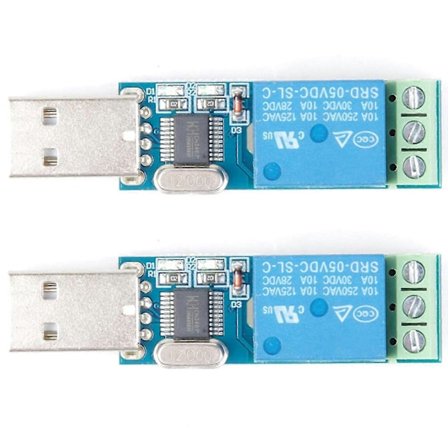 2x USB-relemoduuli USB Älykäs Ohjauskytkin USB-kytkin Lcus-1 Tyypin Elektroninen Muunnin-YuJia