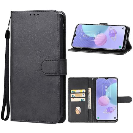 Läderfodral för Tcl 405 / 406 / T506d