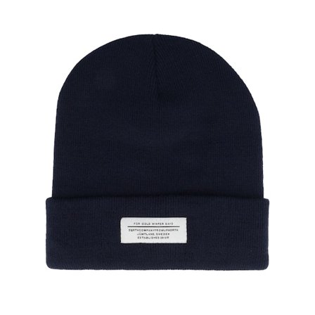 SQRTN - Blue - cuff - Beanie - Cold Winter Beanie Navy Cuff - Hatstore