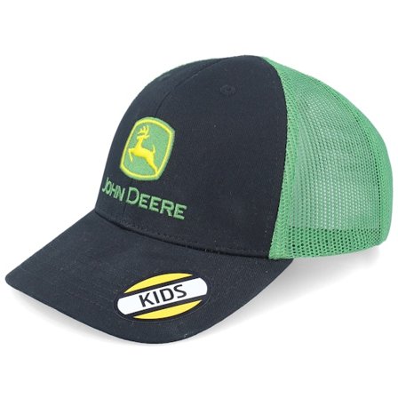 John Deere - Black - trucker - Cap - Kids Black/Green Trucker - Hatstore