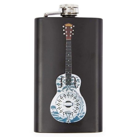 Flask Axman Mark Knopfler Flask i rostfritt stål med presentförpackning 18 ml