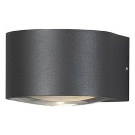 Konstsmide Gela Veggarmatur LED, 6W, 550 lm Mørkegrå, Belysning