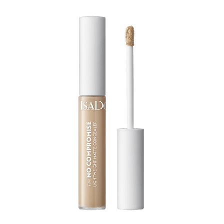 IsaDora No Compromise Lightweight Matte Concealer Unisex Beige 10 ML