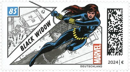 Tyskland - Black Widow - Postfrisk frimærke