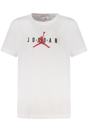 Jordan T-shirt Maniche Corte Bambino Bianco