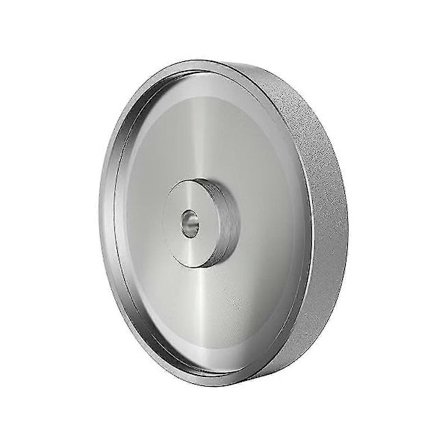 CBN slibeskive, 8 tommer dia x 1 tomme bred x 5/8 tommer boring til slibning af trædrejeværktøj, bænkslibere (180 korn) [reduceret!!! 30% rabat]