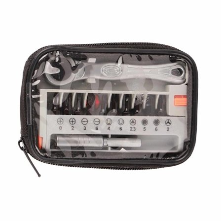 12 in 1 kannettava mini 1/4” pikaratkaisuhylsyavain ja ruuvimeisselisarja käsikäyttöinen korjaustyökalu