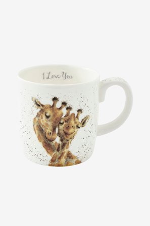 Royal Worcester - Mugg Wrendale Design I Love You 40 cl - Flerfärgad - Koppar & muggar - Från Homeroom