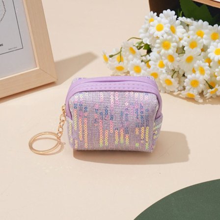 Myntpåsar Handväska Organizer Pouch LILA
