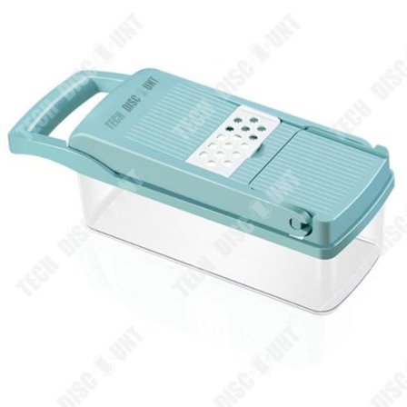 Multifunktionell grönsaksskärare - TD - Kvarn och rivare - Rostfritt stål - ABS-plast - 796g