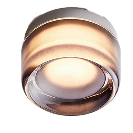 LED Vegglamper for Soverom Seng Indoor Utendørs LED Rund Vegglampe Bakgrunnsbelysning Akryl Lys, A