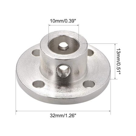 2st styv fläns rund koppling Motor styraxelkoppling