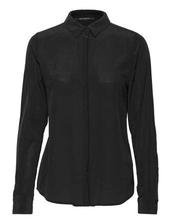 Lillie Corinna Shirt Langermet Skjorte Svart Bruuns Bazaar