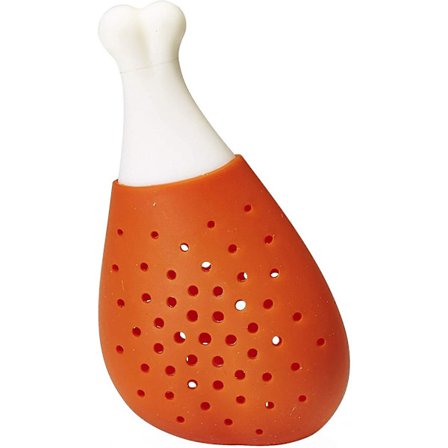 Krydderfilter i kyllingbeinform, Silisiumpose for stuing og suppe (1 stk)