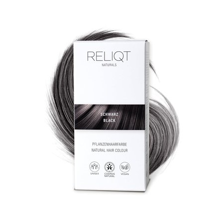 RELIQT Naturlig Hårfarge Svart 100g