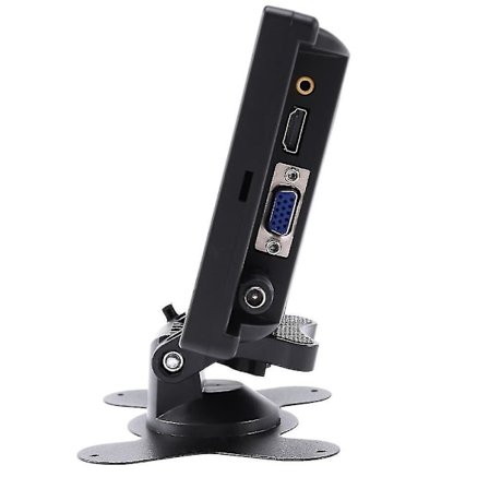 7 Tommers Bærbar Skjerm 1024x600 Display - Kompatibel/VGA/AV Fotograferingsskjerm EU-Plugg