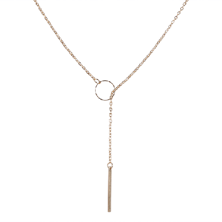 Kvinners dame sjarm smykker halskjede blomst geometrisk krageben statement sirkel choker gull