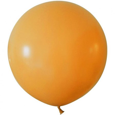Jätteballong Rund 61cm Oranssi