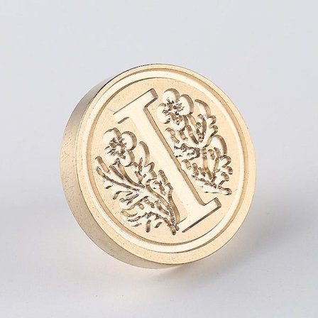 Elite Messing Retro Alfabet Initialer Voksstemplingsstempel 26 Bogstaver A-z Voksstemplingsstempel Til Postdekoration Diy Kortfremstilling