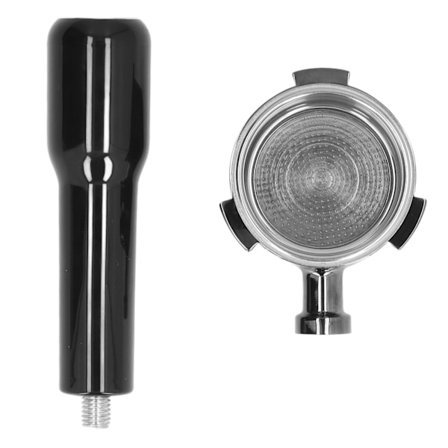 51 mm:n kahviportafilter Sinkkiseoksesta valmistettu pohjaton kahviportafilter 3 korvalla DELONGHI ECP685 680 -malleille