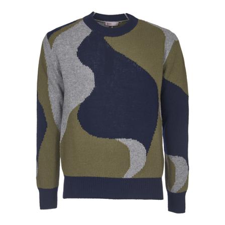 Herno, Knitwear Niebieski, Mężczyzna, Rozmiar: M