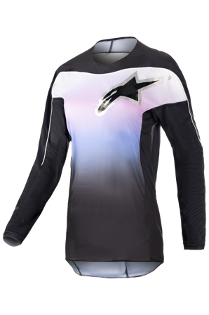 Maglia Cross Donna Alpinestars Stella Fluid Nero-Viola L