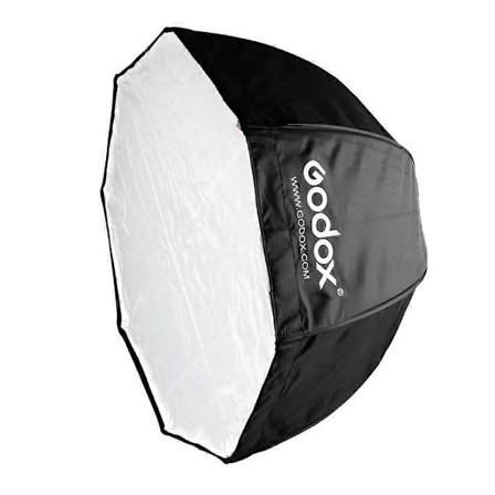 Godox Fotostudio Bærbar Octagon Speedlite Paraply Softboks Reflektor, Størrelse: 80cm