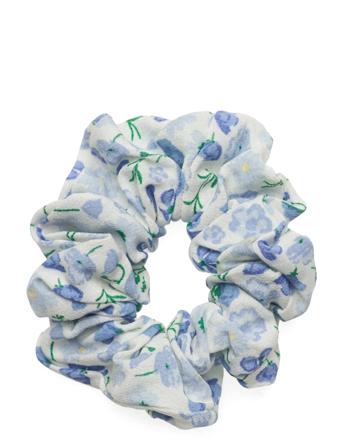 Enwelly Scrunchie Aop 6696 Accessories Hair Accessories Scrunchies Sininen Envii