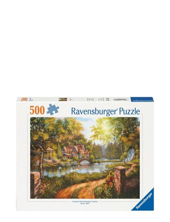 Ravensburger Cottage By The River 500P - Multi/patterned - ONE SIZE