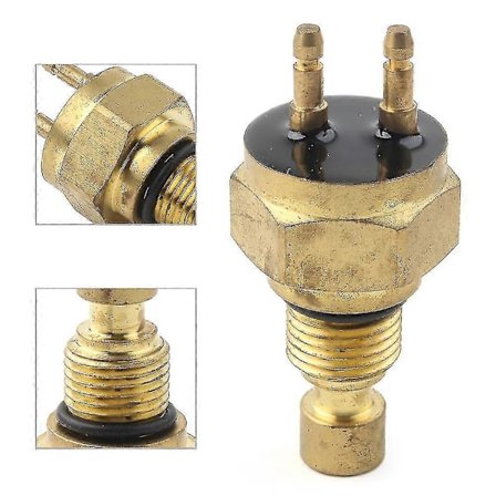 Moottoripyörän jäähdyttimen tuulettimen kytkin termostaatti 2-nastainen Honda Goldwing Gl1000 Gl1100 Gl1200 1976-1987 37760-mb9-000-yvan