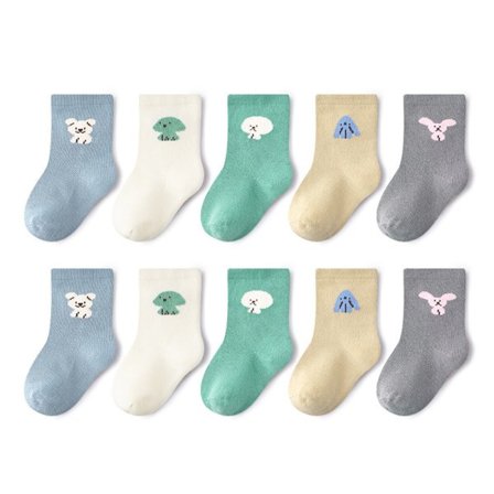 IC 5 Par vår och sommar Små blommor Körsbär babystrumpor