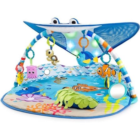 DISNEY BABY -NEMO-Floor mat baby awake evolving baby gift, ljusslinga, spegel
