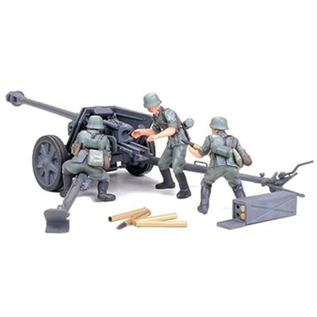 Tamiya-mallirakennussarja panssarintorjuntatykki 75 mm mittakaavassa 1:35