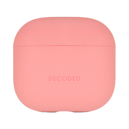 Decoded Aircase i silikon för AirPods 4 - Rosa
