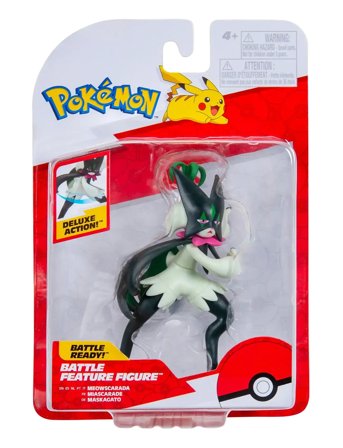 Pokemon Battle Feature Figure Meowscarada Black Proxy