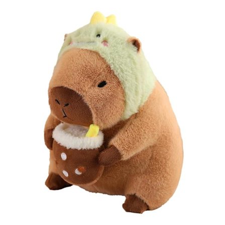 30cm/40cm Capybara plysjleker Barn stygge og søte utstoppede dukker Klem pute med avtagbart hodetrekk