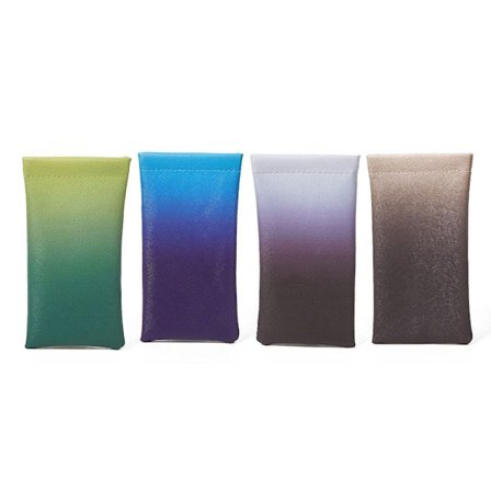 Etuier til briller i kunstlæder, blød bærbar læsebrillepose KLB