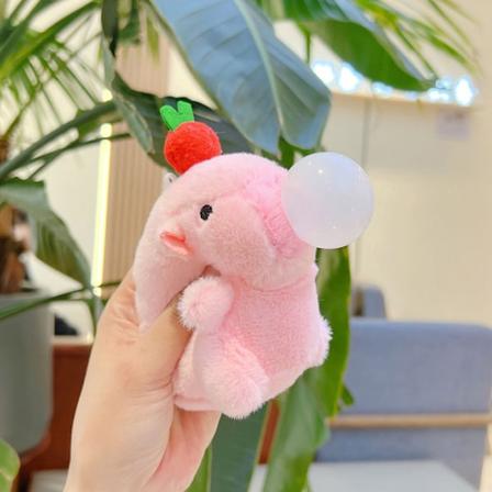 Søt Tegneserie Kapybara Pluss Nøkkelring Kawaii Dukke Nøkkelring Ryggsekk A2