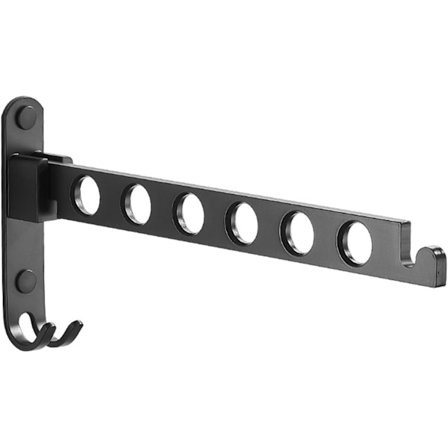 Foldbar Tøjstativ, Væghængt Foldbar Hænger, til Indendørs og Udendørs Tørtøj