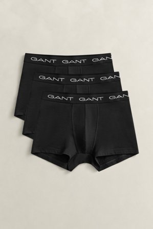 GANT Herren 3er-Pack Boxershorts (XXL) Schwarz