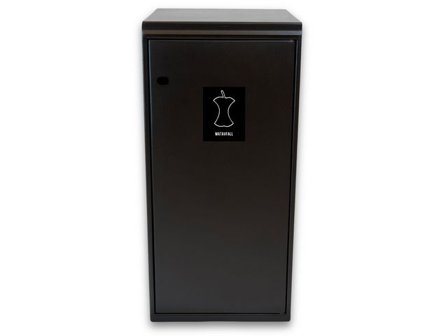 NORDEX Avfallshantering 125l utan hål svart - Lyreco - Städ och hygien - Avfallshantering och källsortering - Sortering och återvinning