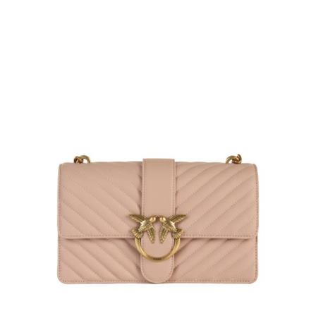 Pinko Shoulder bags Pink, Dame Skuldertasker, Størrelse: ONE Size