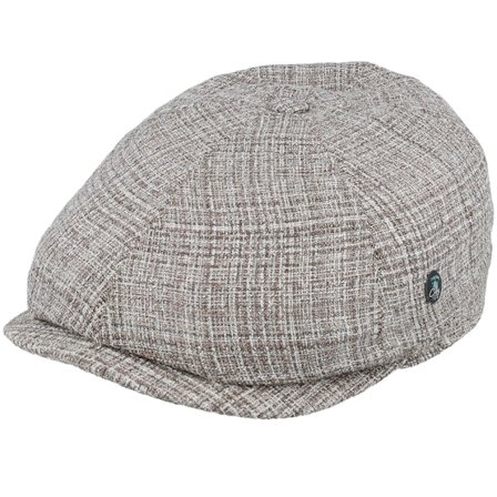City Sport - Beige Flatcap Cap - Fantasie Beige Flat Cap @ Hatstore