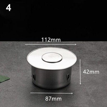 Cap Rund rörändplugg 4 4