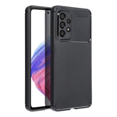 Galaxy A22 5G Skal Carbon Premium - Musta