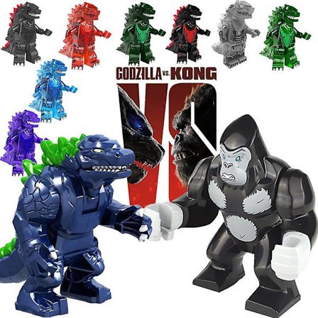 Godzilla Vs. King Kong Film Byggeklods Minifigur Chimpanse