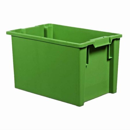 Schoeller Allibert ARCA TELLUS 4130 Transportkasse grønn 600x400x350 mm, Garasjeinnredning & oppbevaring