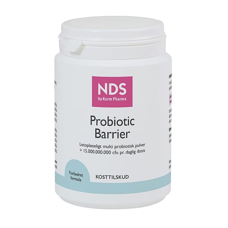 NDS NDS Probiotic Barrier 100 g, Helse & Madvarer, Ingredienser, Mælkesyrebakterier